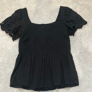 Women’s madewell black top-size XS